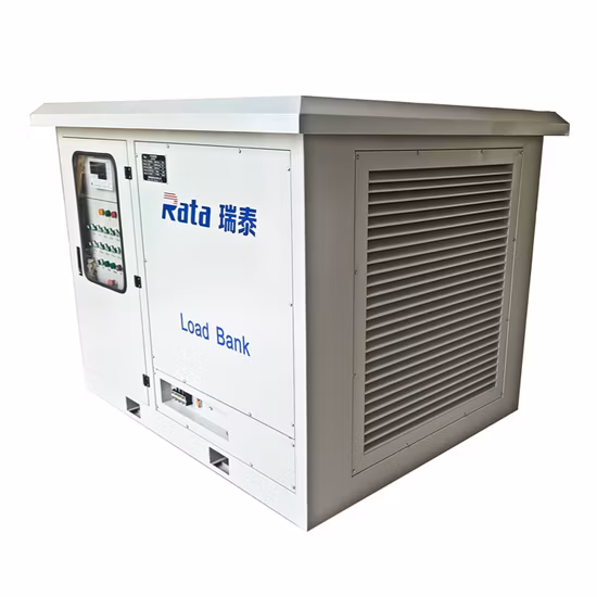 Generador de grupo electrógeno con resistencia ficticia de CA de diseño exterior de 500kw que prueba el banco de carga de Control automático resistivo